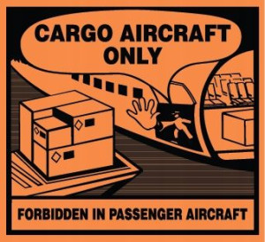 Naklejka Cargo Aircraft Only Lotniczy 120X110Mm