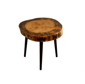 Stół żywiczny PDOS_085053_Z06 Żywica epoksydowa 45 x 43 x 6 cm Nogi 45 cm