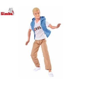 Simba Lalka Kevin w modnym stroju Blondyn
