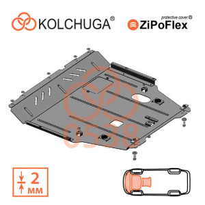 Stalowa osłona pod silnik dla Suzuki SX-4 -Kolchuga®