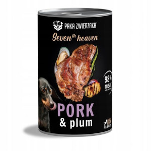 Paka Zwierzaka Karma Mokra Dla Psów Wieprzowina Monobiałkowa 400g
