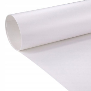 Elastyczne Tło Fotograficzne Pvc 1x2m White Białe