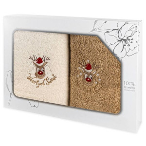 Komplet Ręczników Bawełna Frotte Carol 50x100 2szt