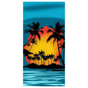 Ręcznik Plażowy Mikrofibra 70x140 Chłonny Holiday