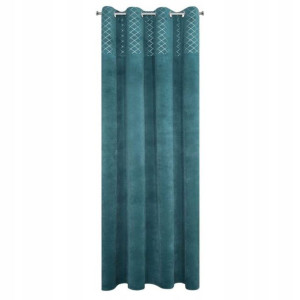 Zasłona 140x250 Gotowa Velvet Karina2 na Przelotki