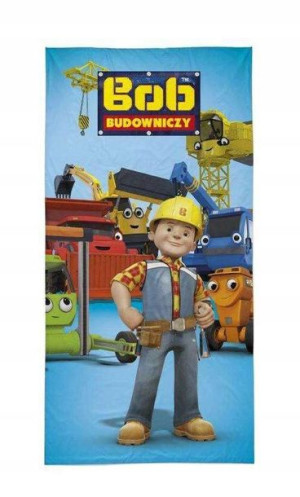 Ręcznik 70x140 Kąpielowy Plażowy Bob Budowniczy