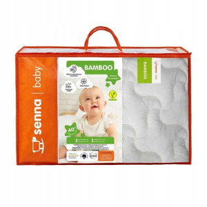 Komplet BAMBOO Baby Kołdra 100×135 + Poduszka