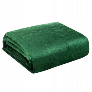 Narzuta 280x240 Eurofirany Salvia7 Ciemny Zielony