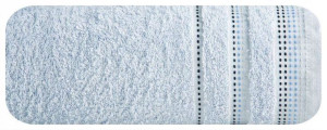 Ręcznik 50x90 Kąpielowy Bawełniany Pola Błękit
