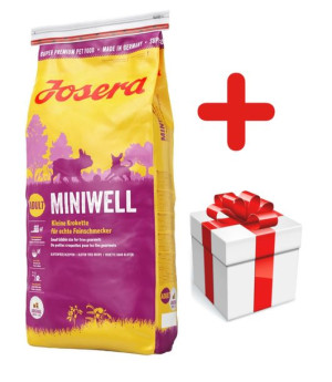 JOSERA Miniwell 15kg + niespodzianka dla psa GRATIS!