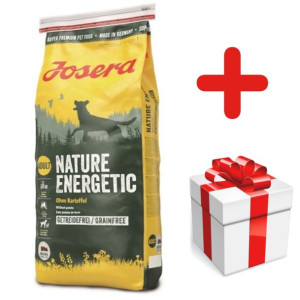 JOSERA Nature Energetic - Grain Free 15kg + niespodzianka dla psa GRATIS!