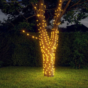 Emaga Solarne lampki dekoracyjne, 2 szt., 2x200 LED, ciepłe białe
