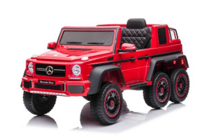 Pojazd Mercedes G63 6X6 Amg Czerwony