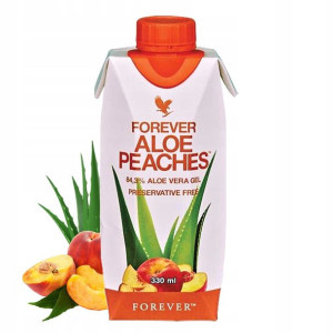 Aloes Forever Aloe Peaches Nectar sok z aloesu 330ml ALOES DO PICIA