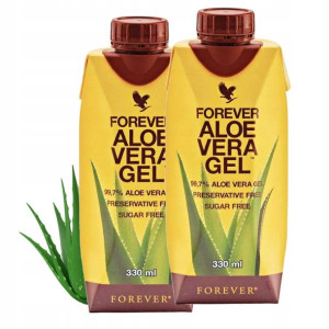 Aloes Forever Aloe Vera sok z aloesu 330ml x2 ALOES DO PICIA
