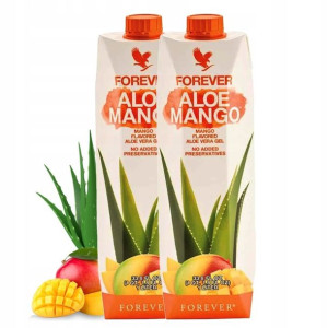 Forever Aloe Mango 1L x2  sok z aloesu aloes do picia MANGO