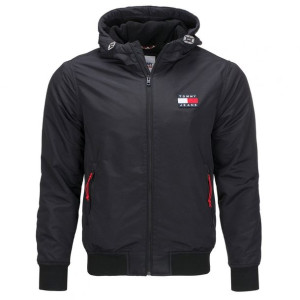 Tommy Hilfiger kurtka męska czarna wiosenna DM0DM08460-BDS XL