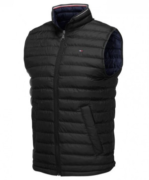 Tommy Hilfiger bezrękawnik męski czarny MW0MW12719-BDS S