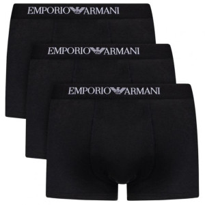 Emporio Armani bokserki czarne męskie 3pack 111610-CC722-21320 XL