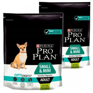 Karma dla psa Purina Small & Mini Sensitive Digestion  jagnięcina 700 g x 2