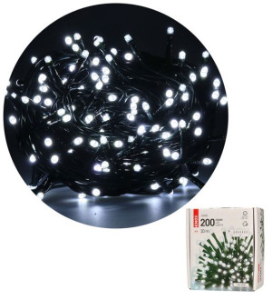 Lampki EMOS świetlik XMAS zimny 200LED 10m D4GC03 EMOS