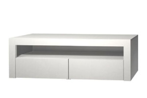 Komoda Stolik Biały Rtv 160 Cm Mat Biały 2 K