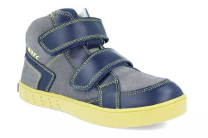 Półbuty chłopięce Bartek 27414 jeans żółty