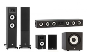 Zestaw Kina Domowego 5.1 Jbl Stage A180 Stage A130 Stage A135c Stage A100p