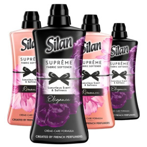 Silan Supreme Elegance Płyn do Płukania 1,2l x4