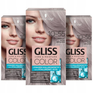 Gliss Color Farba do Włosów 10-55 Popielaty Blond