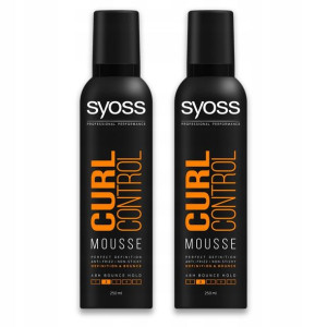 Syoss Curl Pianka do Włosów Kręconych 250ml x2