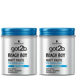 Schwarzkopf got2b pasta matująca Beach Boy 100mlx2