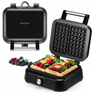 Gofrownica 2 Duże Chrupiące Gofry Duża Moc 2200w