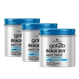 Schwarzkopf got2b pasta matująca Beach Boy 3x100ml