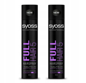 Syoss Full Hair Lakier Utrwalenie i Miękkość x2