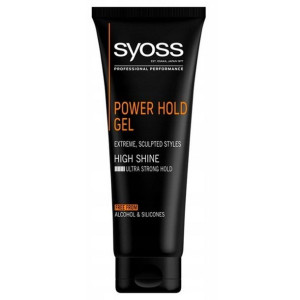 Syoss MEN Power Hold Mocny Żel do Włosów Kręconych