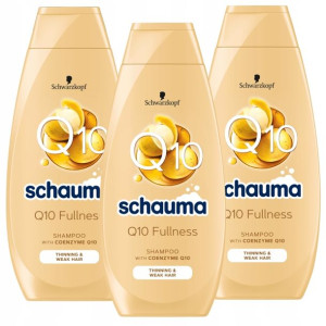 Schauma Q10 Szampon Odbudowujący Q10 400ml x 3