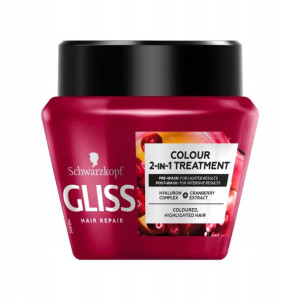 Gliss Ultimate Color Maska do Włosów 300ml