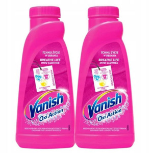 Vanish Odplamiacz w Płynie do Tkanin 0,5L x2