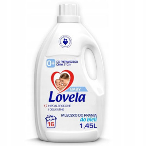 Lovela Baby Mleczko do Prania Bieli 1,45L (16 pr)