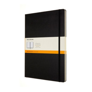 Notes MOLESKINE Classic A4 (21x29,7 cm) w linie, twarda oprawa, 192 strony