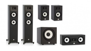 Zestaw Kina Domowego 5.1 Jbl Stage A170 Stage A125c Stage A130 Stage