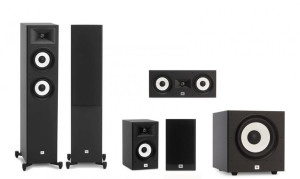 Zestaw Kina Domowego 5.1 Jbl Stage A180 Stage A130 Stage A125c Stage A100p