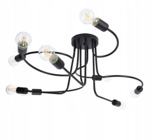 Lampa sufitowa wisząca Loft Żyrandol RETRO