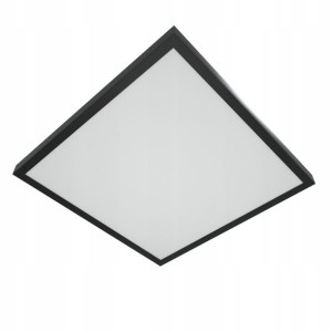 Panel LED NATYNKOWY 60W czarny 60x60cm Plafon