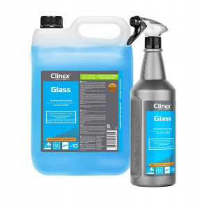 Clinex Glass Płyn Do Szyb Luster Szkła 1l