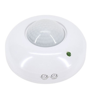 Czujnik ruchu Natynkowy 1200W 360* Biały BEMKO