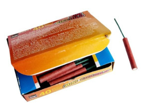 Petardy Hukowe Lontowe Piccolo K0201 40 Sztuk