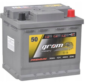 Akumulator Grom Premium 12V 50Ah 480A