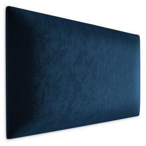Panel Ścienny Tapicerowany 50cm x 30cm Granatowy Zagłówek Wezgłowie